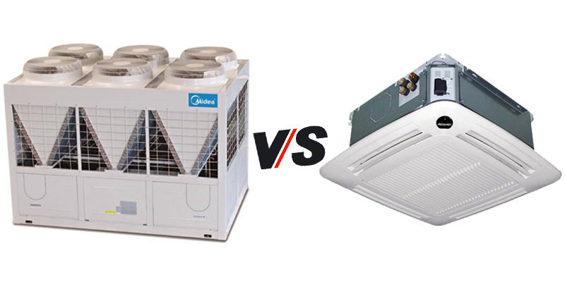 تفاوت چیلر و فن کویل تفاوت چیلر و فن کویل