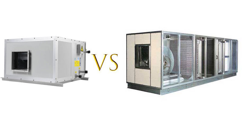 مقایسه هواساز خانگی با هواساز صنعتی مقایسه هواساز خانگی با هواساز صنعتی