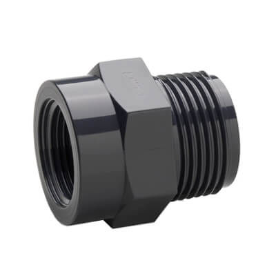 تبدیل مغزی روپیچ توپیچ 1/2 1*2 اینچ UPVC