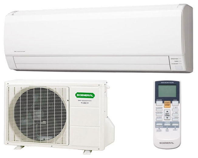 خرید کولر گازی اسپلیت اجنرال اینورتر ۳۰۰۰۰