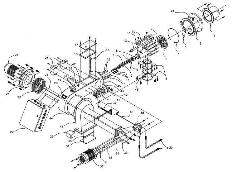 مشعل دوگانه سوز هوفمات مدل SLG6NZ