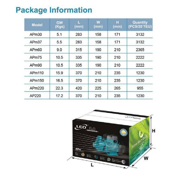 پمپ آب لئو محیطی مدل AP 150