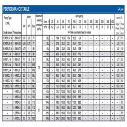  پمپ آب ابارا طبقاتی عمودی مدل EVM 5 14N5/3.0