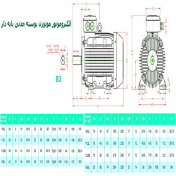 الکتروموتور موتوژن پوسته چدنی 25 اسب 3000 دور