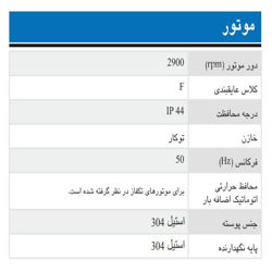 پمپ آب ابارا خودمکش استیل مدل JE 120