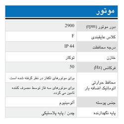 پمپ آب ابارا سانتریفیوژ تک پروانه ای مدل CMA 0.5M/T