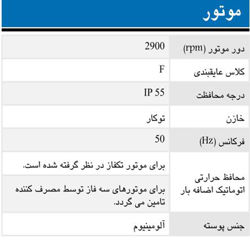 پمپ آب ابارا طبقاتی عمودی مدل EVM 45 7-2F5/30