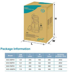پمپ کفکش لئو مدل XKS-400PW