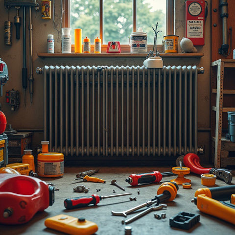 نصب و راهاندازی رادیاتور پرهای چگونه است؟