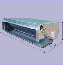 ابعاد فن کویل سقفی تهویه دماوند ابعاد فن کویل سقفی تهویه دماوند