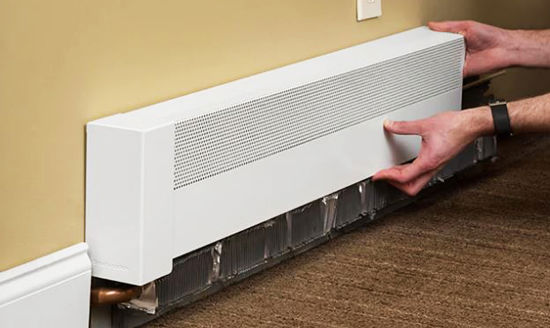 نصب رادیاتور قرنیزی نصب رادیاتور قرنیزی