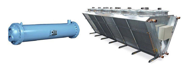 کندانسور آبی و کندانسور هوایی کندانسور آبی و کندانسور هوایی