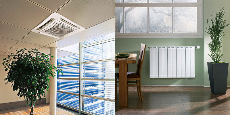 نصب فن کویل و رادیاتور نصب فن کویل و رادیاتور