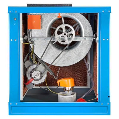 نمای اجزا داخلی کولر آبی بالا زن سلولزی انرژی نمای اجزا داخلی کولر آبی بالا زن سلولزی انرژی