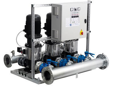 نقشه تابلو برق بوستر پمپ