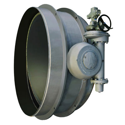 شیر پروانه ای با اتصال جوشی در سایز 3200 میراب