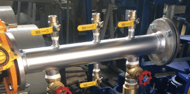 کلکتور مکش و رانش بوستر پمپ آبرسانی دور متغیر کلکتور مکش و رانش بوستر پمپ آبرسانی دور متغیر