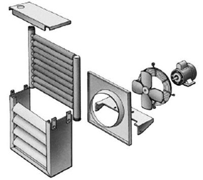اجزای یونیت هیتر اجزای یونیت هیتر
