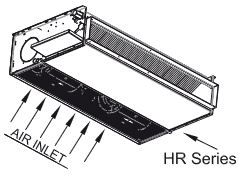 نصب فن کویل سقفی توکار تهویه مدل HR نصب فن کویل سقفی توکار تهویه مدل HR