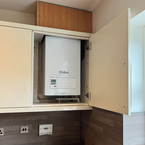 نصب کابینت پکیج در آشپزخانه