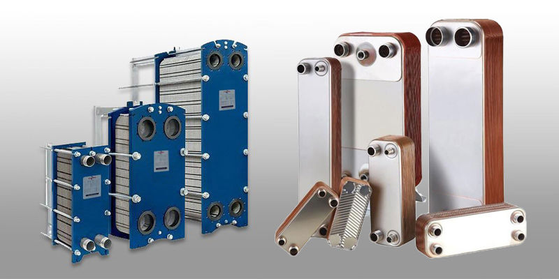 انواع مبدل های حرارتی صفحه ای انواع مبدل های حرارتی صفحه ای