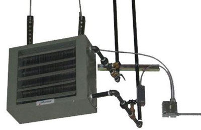 نصب یونیت هیتر نصب یونیت هیتر