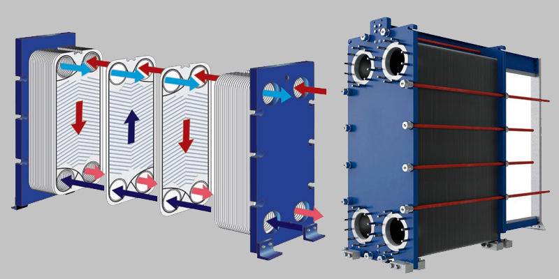 مبدل های حرارتی صفحه ای واشردار مبدل های حرارتی صفحه ای واشردار