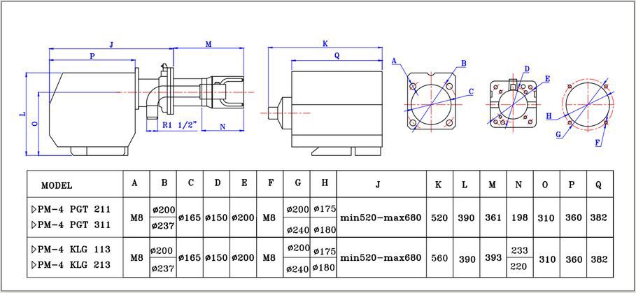 مشخصات مشعل pm4-pgt211 مشخصات مشعل pm4-pgt211